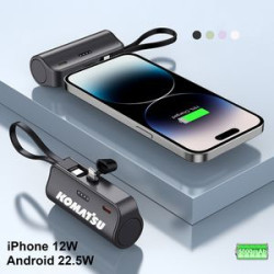 2 In 1 Magnetic Portable Power Bank 5000mAh