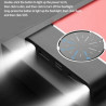 20000mAh power bank with display screen and dual LED lights
