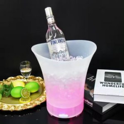 5L LED Bar Ice Bucket Container Bluetooth Speaker