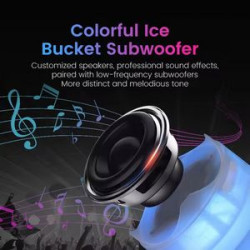 5L LED Bar Ice Bucket Container Bluetooth Speaker