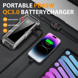 Customized 10000mAh Portable Car Emergency Jump Starter