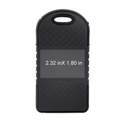 Rechargeable Water-Resistant Solar Power Bank 4000mAh