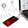 LED 5-in-1 USB Charging Multi-Cable w/Luminous Topper