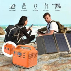 300Wh Portable Power Supply Solar Generator