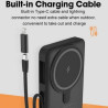 10000mAh Mini Magnetic Power Bank 15W Wireless Charger