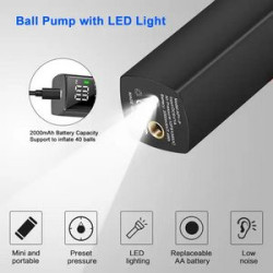 Portable Digital Display Emergency inflator Electronic smart basketball electronic air pump ball