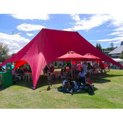 55ftx16ft DOUBLE POLE PROMO STAR TENT