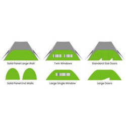 55ftx16ft DOUBLE POLE PROMO STAR TENT