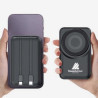 10,000mAh Magnetic Power Bank with Built-in USB-C & LED - Lit Logo Feature