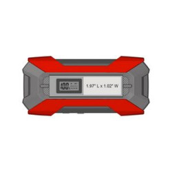 Portable Emergency battery booster 12000mAh Jump Box Power w/Smart Clamp Jumper Starter