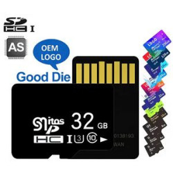 Custom Design Surveillance IP Cameras Storage Cards Micro SD Card 32GB C10