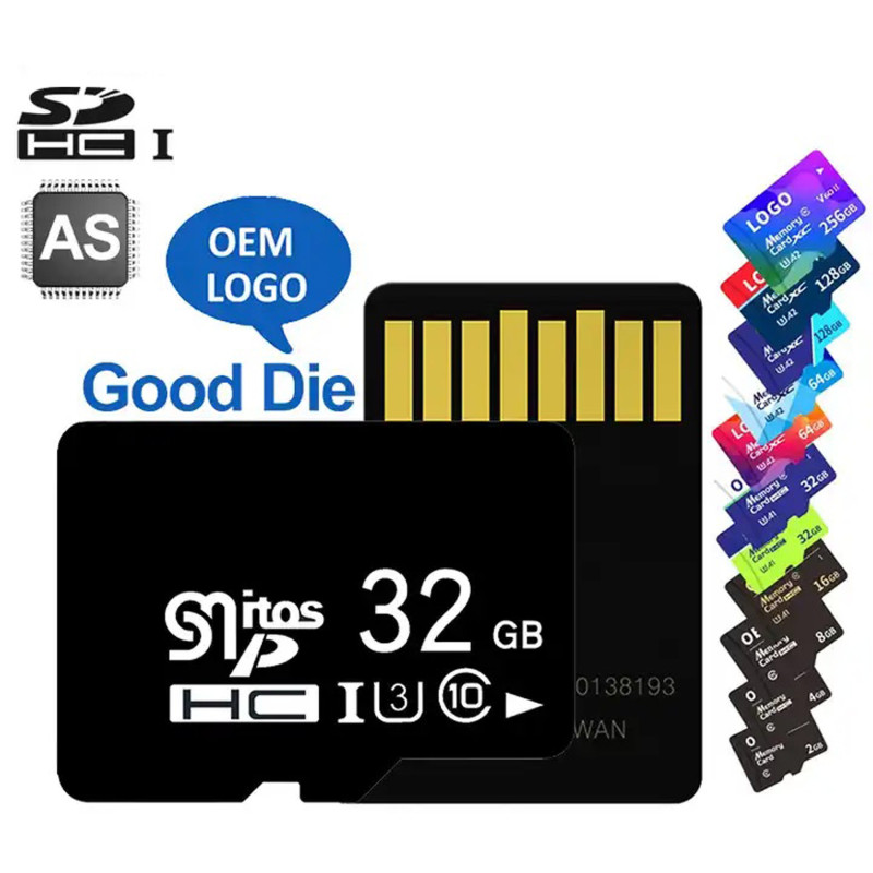 Custom Design Surveillance IP Cameras Storage Cards Micro SD Card 32GB C10