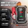 3000A Peak Jump Starter Air Pump For 12V Gasoline and Diesel