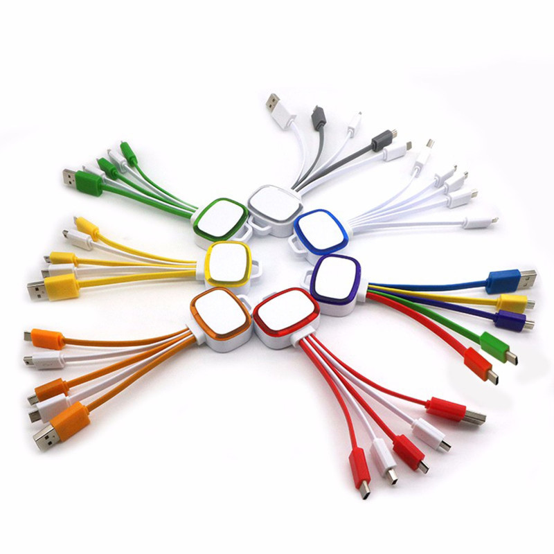 5-in-1 Charging LED Light-Up USB Multi-Cable
