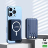 10,000mAh Slim Mobile Wireless Charger Magnetic Power Bank