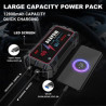 12800mAh Portable Emergency battery booster for 12V GAS/DIESEL Car