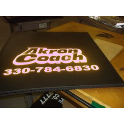 Custom Reflective Mud Flap for Semi Truck 24*30 inches