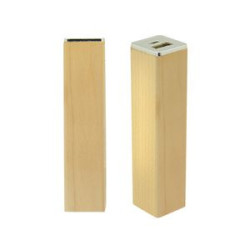 2600mAh Wooden Emergency Battery Charger - UL Listed