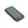10000mAh IPX4 Splash-Proof Outdoor Solar Premium Lithium Polymer Power Bank