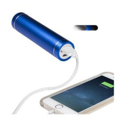 2200mAh Portable Rechargeable Cylinder Power Bank