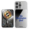 5000mAh Transparent Punk Style Power Bank with 15W MagSafe Wireless Charger