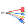 6-in-1 Universal Porkpie USB Data Transfer/Charging Cable