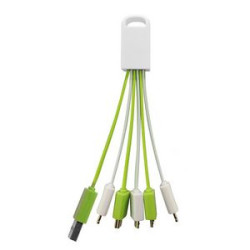 6-in-1 Universal Porkpie USB Data Transfer/Charging Cable
