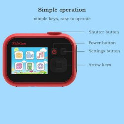 Children's camera New travel electronics HD digital 2.0 inch mini toy camera for children
