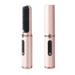 4500mAh Wireless straightener brush
