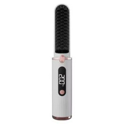 4500mAh Wireless straightener brush