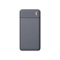 22.5W 10000mAh LED Light-up Logo Dual USB Output Power Bank