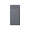 22.5W 10000mAh LED Light-up Logo Dual USB Output Power Bank