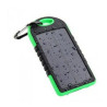 5000mAh Outdoor Drop Resistant Solar Portable Charger w/LED Flashlight