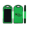 5000mAh Outdoor Drop Resistant Solar Portable Charger w/LED Flashlight