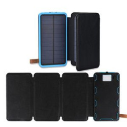 20000mAh Solar Charger w/4 Foldable Panels