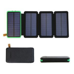 20000mAh Solar Charger w/4 Foldable Panels