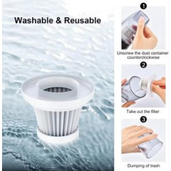 50W Mini Hand Car vacuum cleaner