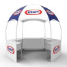 10ftx10ft Advertising Display Kiosk Dome Booth Tent / POP up Gazebo