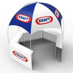 10ftx10ft Advertising Display Kiosk Dome Booth Tent / POP up Gazebo