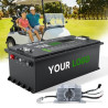 Deep Cycle BMS 73.6V 210Ah LiFePO4 Lithium Batteries for Electric Golf Carts
