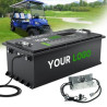 Deep Cycle BMS 73.6V 210Ah LiFePO4 Lithium Batteries for Electric Golf Carts
