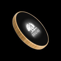 15W ECO-Friendly Round Bamboo Light up Wirelss Charger