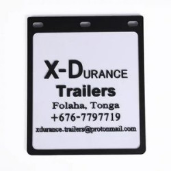 Custom 3D LOGO Mud Flap for Semi Truck
