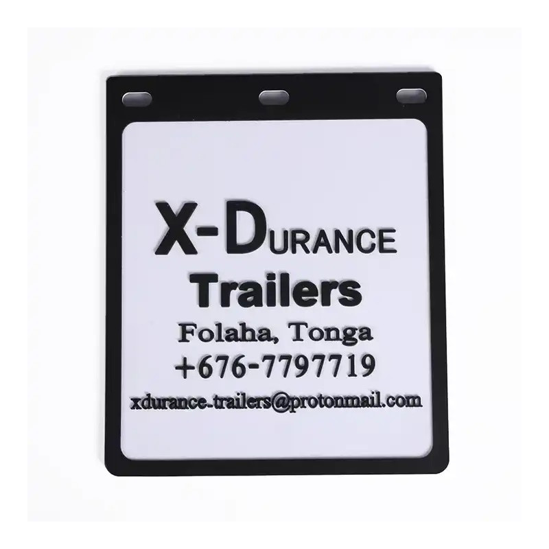 Custom 3D LOGO Mud Flap for Semi Truck