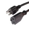 Extension Cord 50' Waterproof, 16/3 Gauge Flexible Cold-Resistant Appliance Extension Cord Outside
