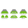 46ftx16ft Double Pole Star Shades Tent