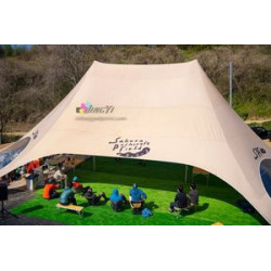 65ftx20ft DOUBLE POLE PROMO STAR TENT