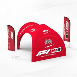 Custom Printed Inflatable Dome Tent