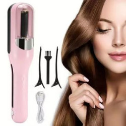 Two in one Cordless Split end hair trimmer and Straightener