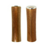 2600mAh Cylinder Wooden Finish Power Bank